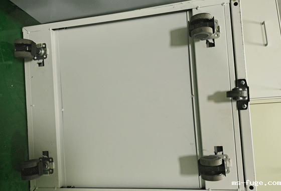 Second extraction movable cabinet